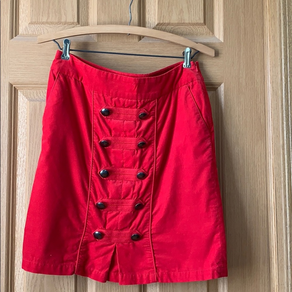 COPY - Anthropologie | Curdoroy Skirt w/ Buttons